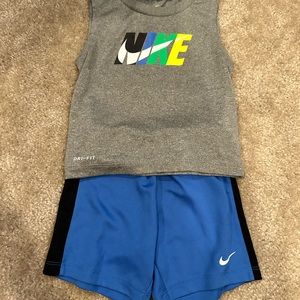 Excellent Condition Nike Two Piece Dri Fit Matching Set Shorts and Tank …